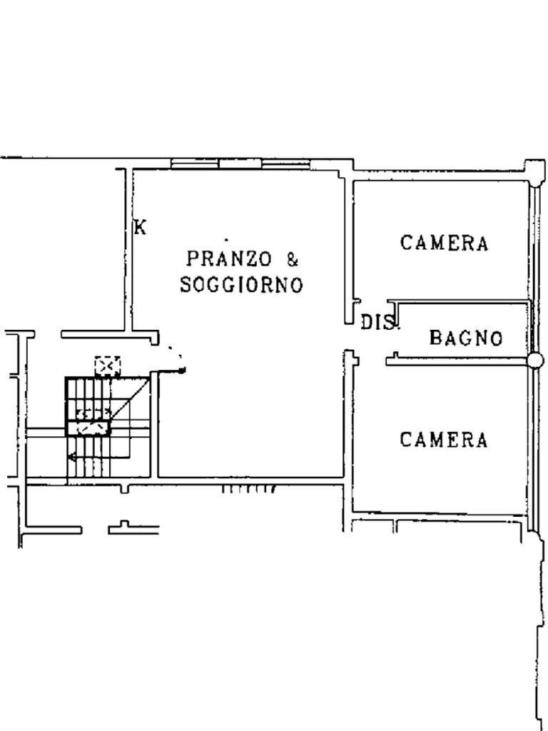 Trilocale Via Giardini Nord, Formigine - planimetria 1
