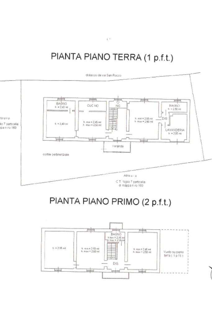 Casa indipendente Via san rocco, Villafranca d'Asti - planimetria 1
