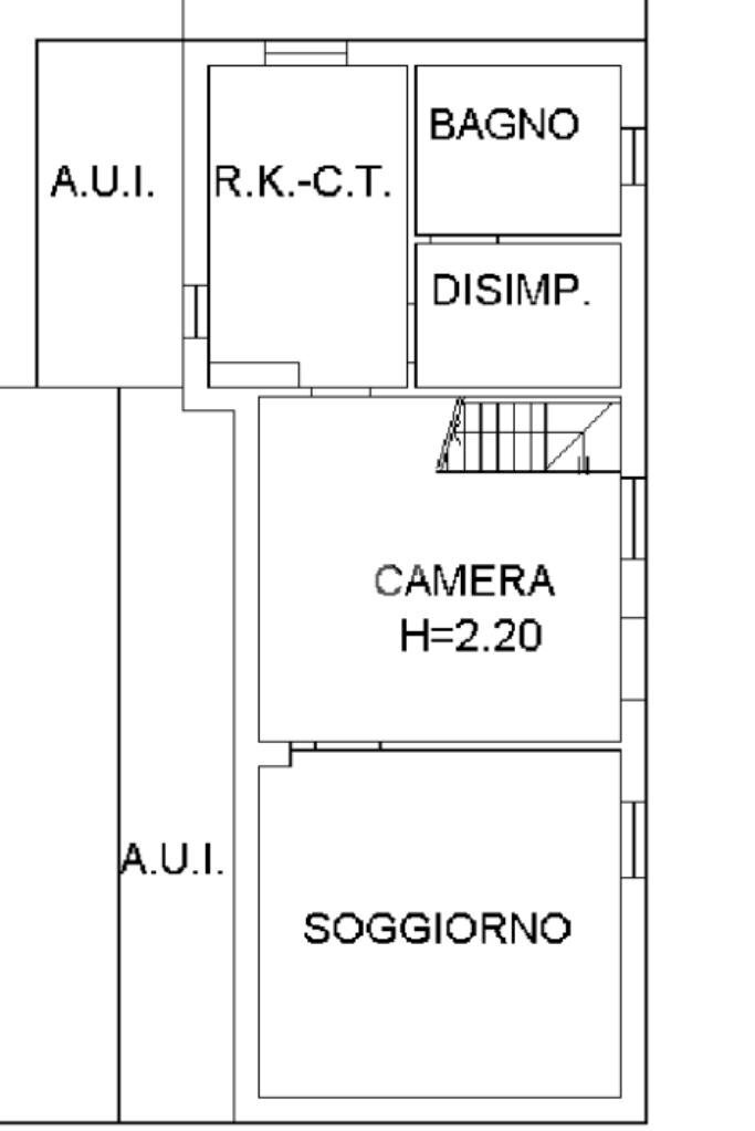 Four-room apartment Via Cesenatico, Cesena - floor plans 1