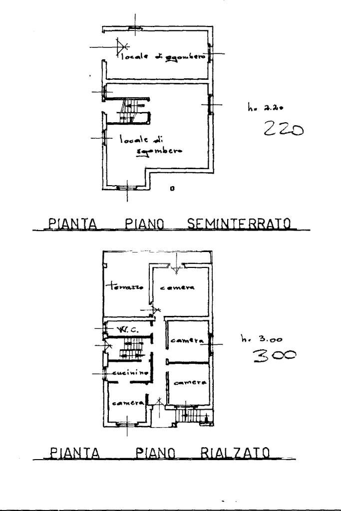Independent house Via Aldo Diani, Alessandria - floor plans 1