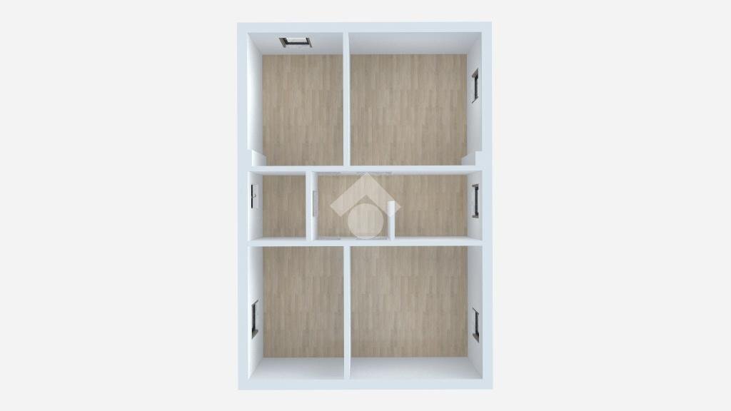 Trilocale Via S. Leonardo, Parma (zona Paradigna) - planimetria 1
