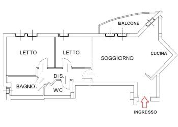 Three-room apartment Via U. Foscolo, Senago - photo 32