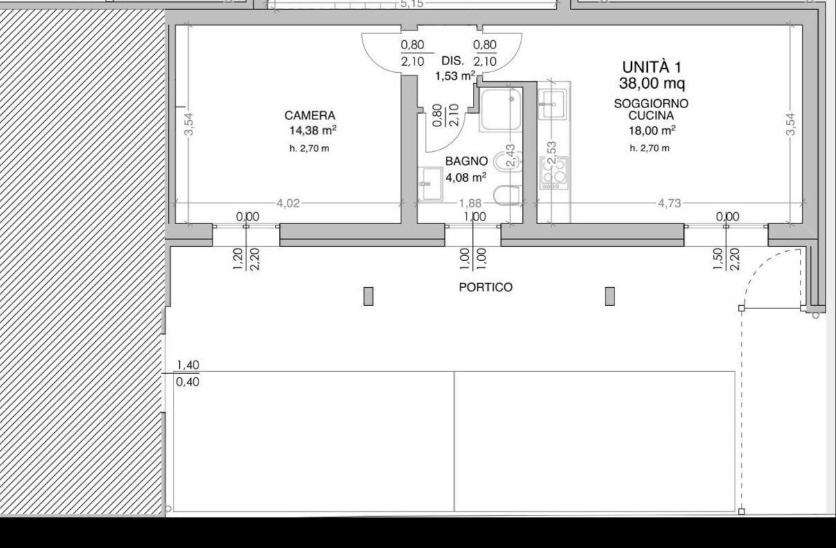 Foto 5 - Bilocale Jesolo - planimetria 1