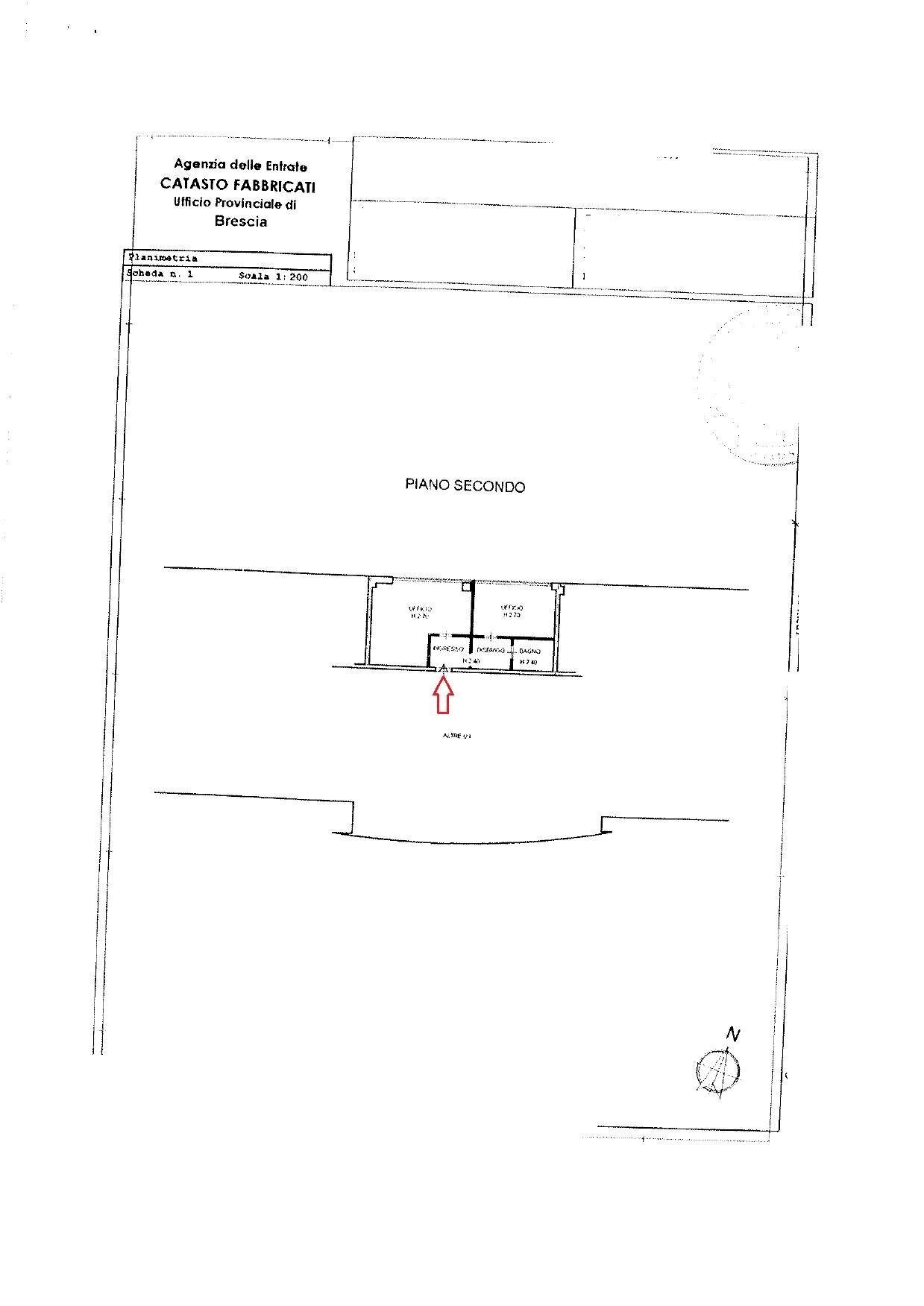 Foto 11 - Ufficio Via brescia, Mazzano - planimetria 1
