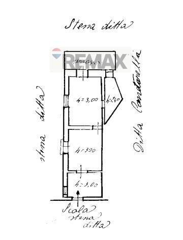 Pianta 2D - Two-room apartment Via Plebiscito
 
59, Catania - floor plans 1