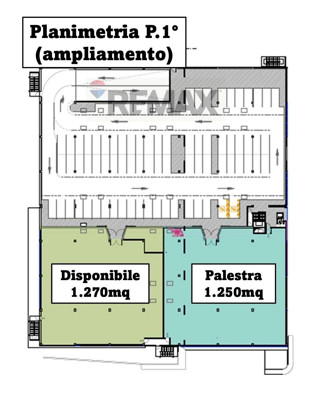 Pianta 2D - Commercial Premises via Antonio Gramsci
 
sic, Corciano - floor plans 1