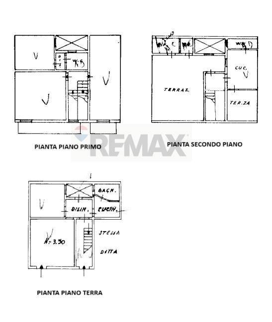 Pianta 2D - Casa indipendente Noto - planimetria 1