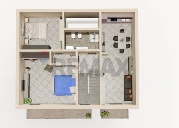 Pianta 3D - Casa indipendente Noto - foto 45