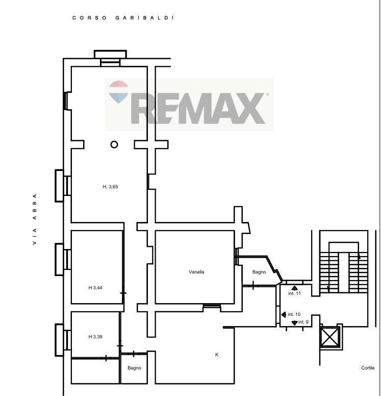 Pianta 2D - Quadrilocale Corso Vittorio Emanuele II
 
93, Castellammare di Stabia - planimetria 1