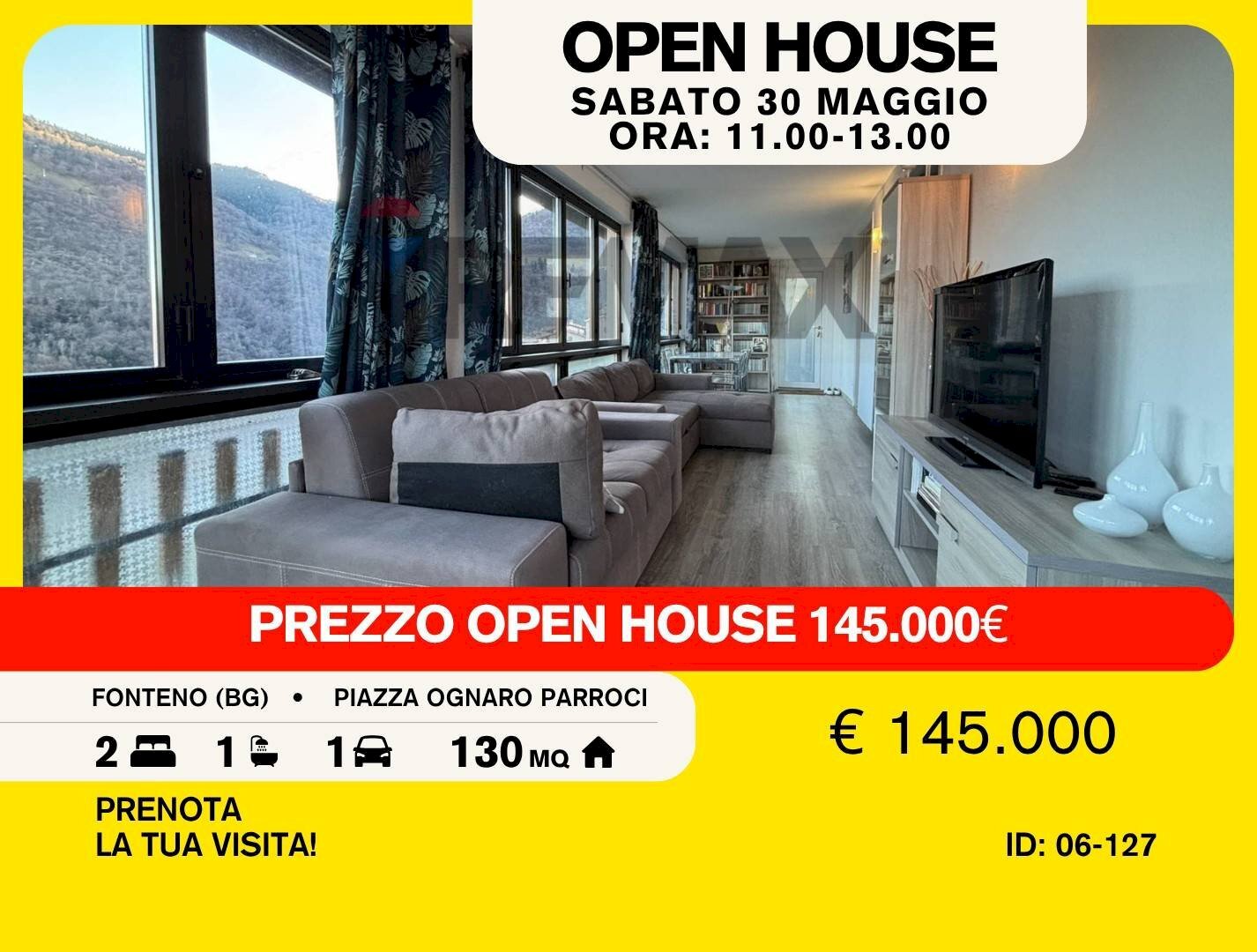 Soggiorno - Three-room apartment Fonteno - photo 1