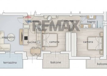 Pianta 2D - Three-room apartment Via Donizetti
 
2, Castellanza - photo 22