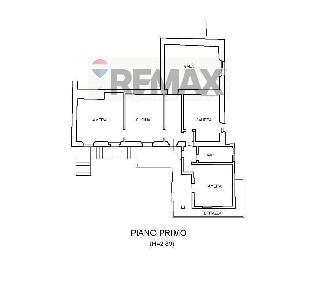 Pianta 2D - Casa semi indipendente Nezzana
 
SNC, Bagnone - planimetria 1
