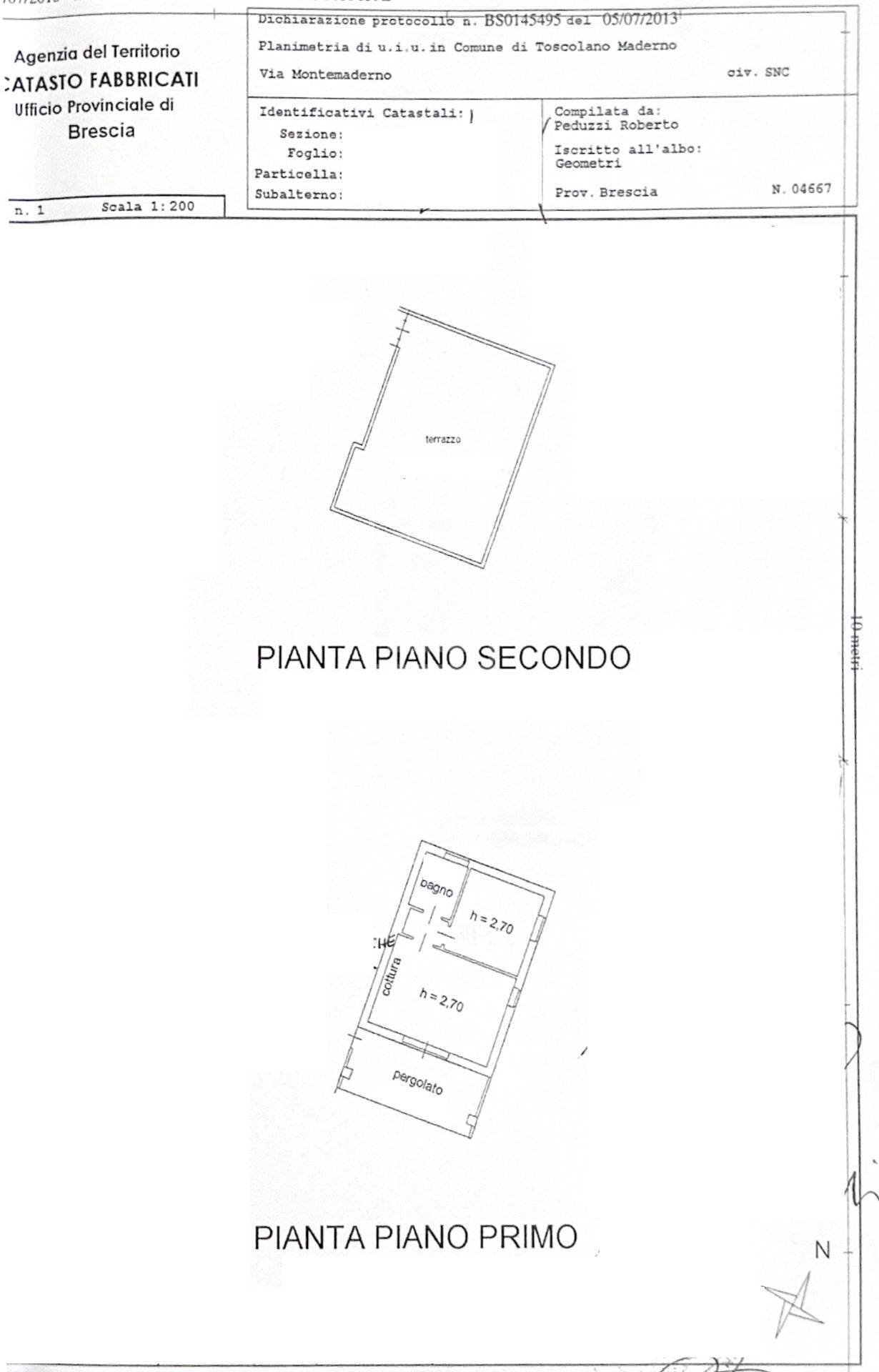 Foto 19 - Bilocale MONTEMADERNO
 
SNC, Toscolano-Maderno - planimetria 1