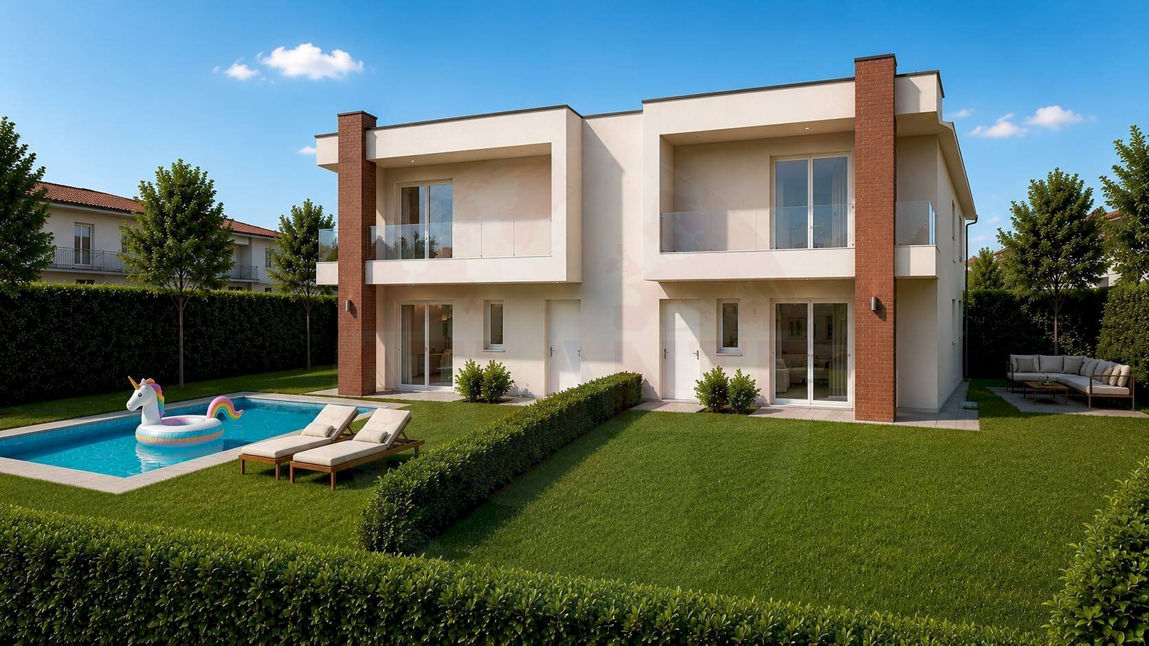 Foto 1 - Semi-detached house via Giacomo Leopardi
 
340, Comezzano-Cizzago - photo 1