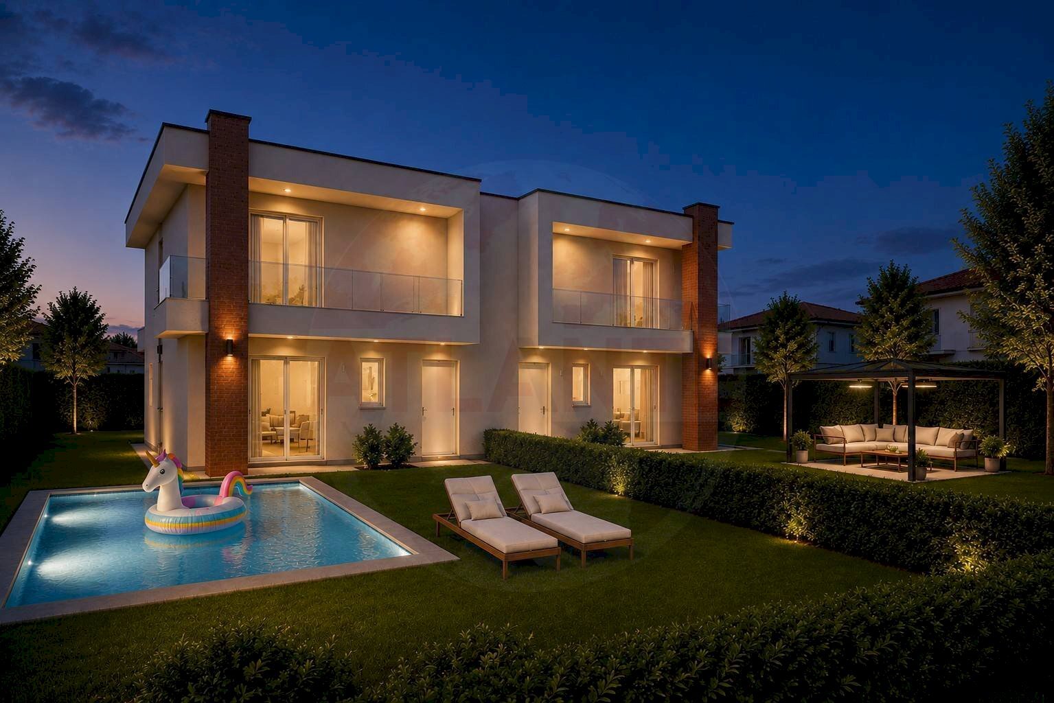 Foto 2 - Semi-detached house via Giacomo Leopardi
 
340, Comezzano-Cizzago - photo 2