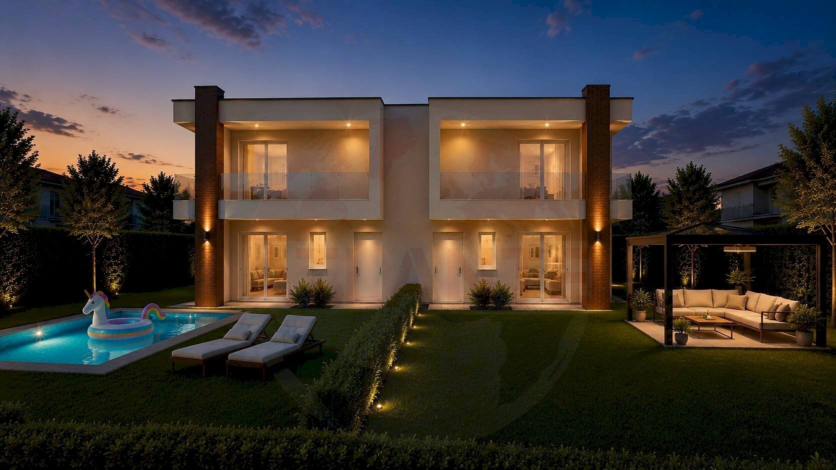 Foto 3 - Semi-detached house via Giacomo Leopardi
 
340, Comezzano-Cizzago - photo 3