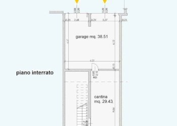 Planimetria - Quadrilocale via dei Partigiani, 5, Valeggio sul Mincio - foto 8