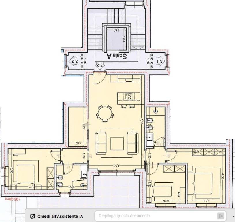 Planimetria - Appartamento Mondovì - foto 2