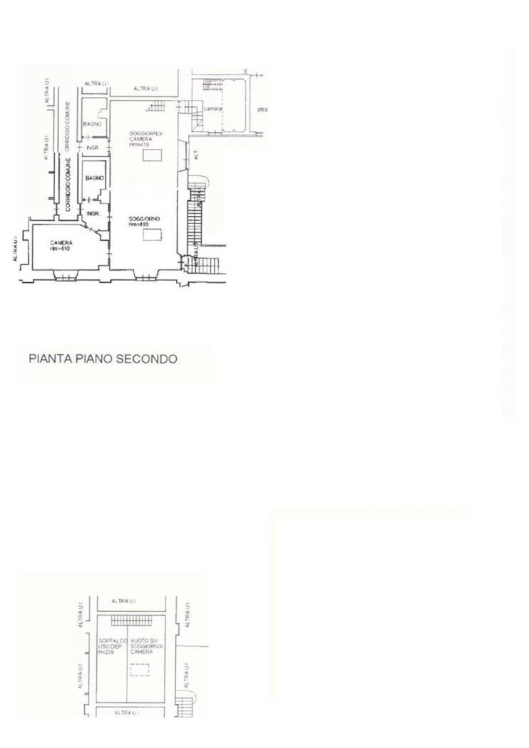 Trilocale strada dei Tetti Bertoglio, 92, Torino - planimetria 1
