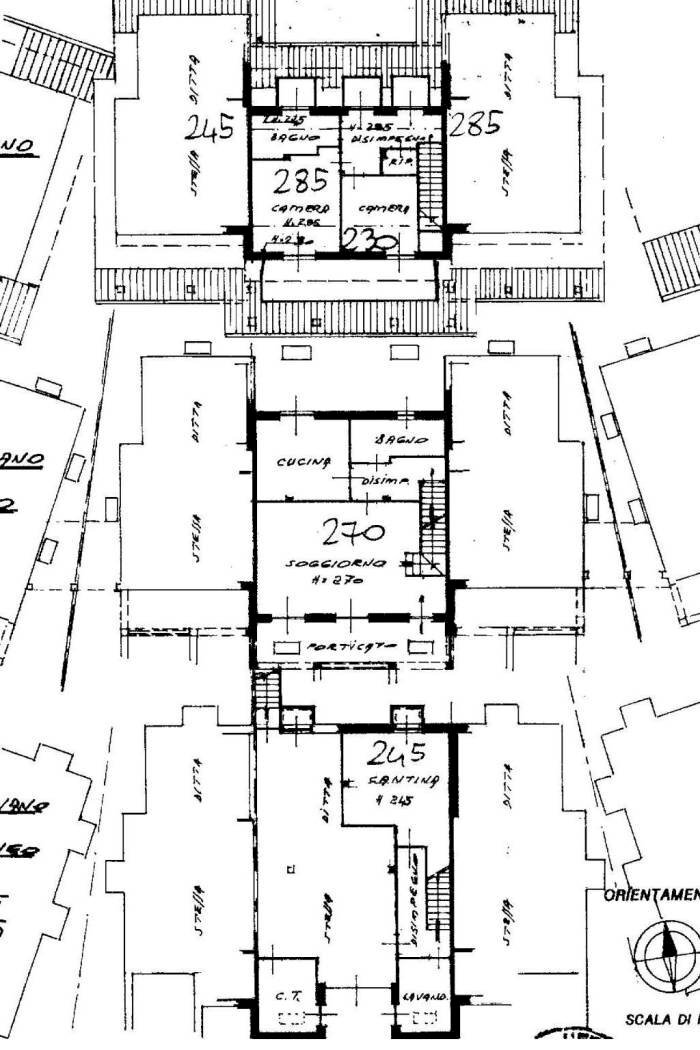 Terraced Villa via Asti, 33, Rivalta di Torino - floor plans 1