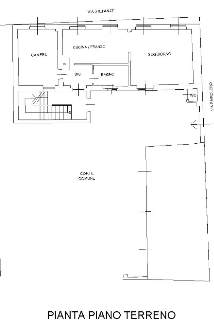 Casa indipendente Via Pairolero Antonio, Venaria Reale - planimetria 1