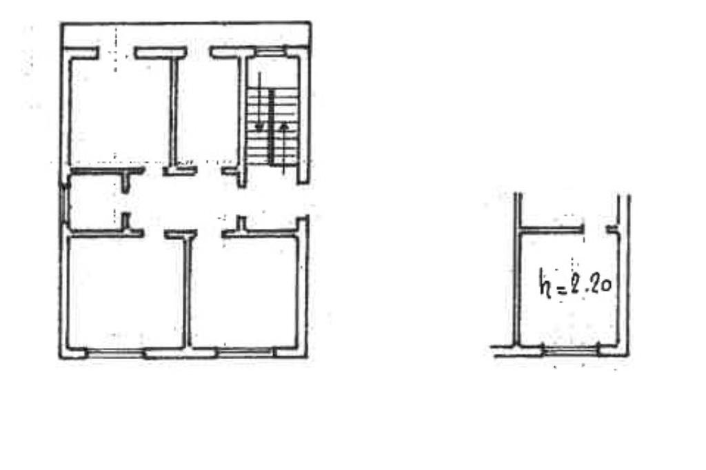 Four-room apartment Corso Cortemilia, Alba - floor plans 1