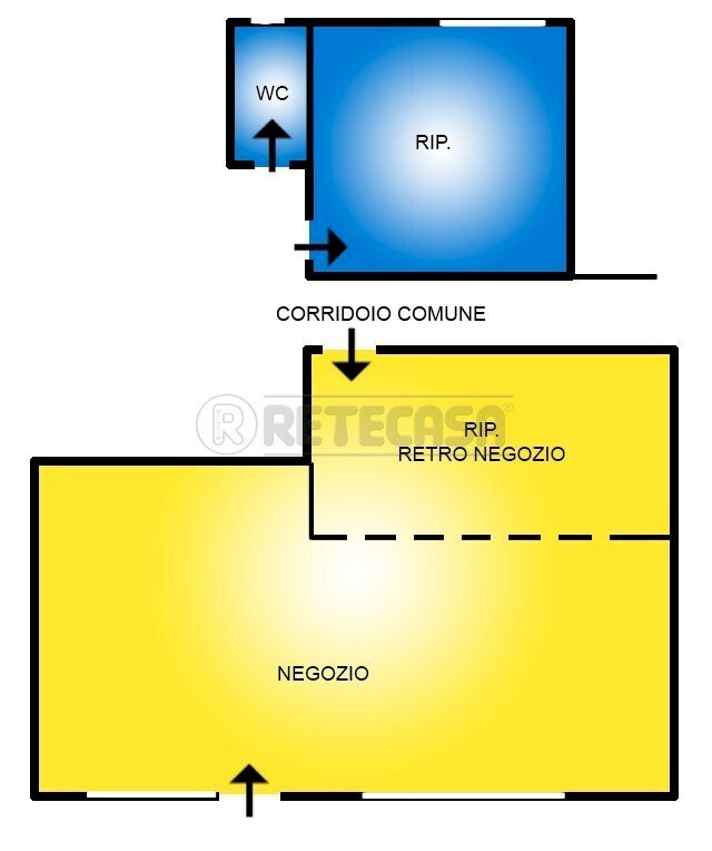Retecasa_Cornedo - Commercial Premises Via Sabotino 1, Valdagno - floor plans 1