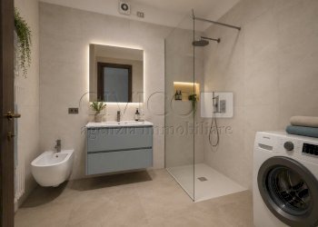 Bagno arredato - Appartamento Via Pascoli 1, Quinto Vicentino - foto 14