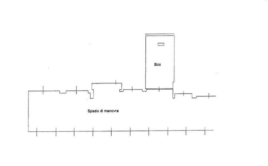 Planimetria - Box Via di Melegnano, Firenze (neighborhood Santa Maria Novella) - floor plans 1