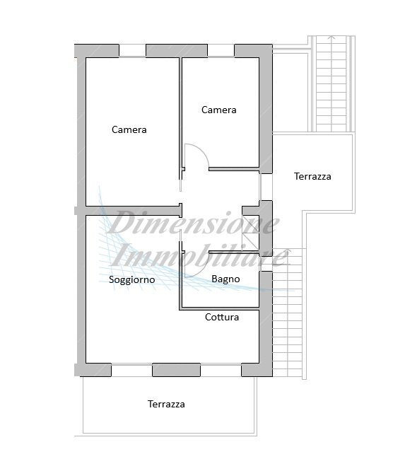 Plan C1074.jpg - Three-room apartment Località Le Serre 72, Riparbella - floor plans 1