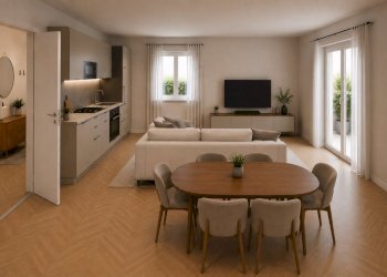 soggiorno - Trilocale Viale Umberto I I, Reggio nell'Emilia - foto 1