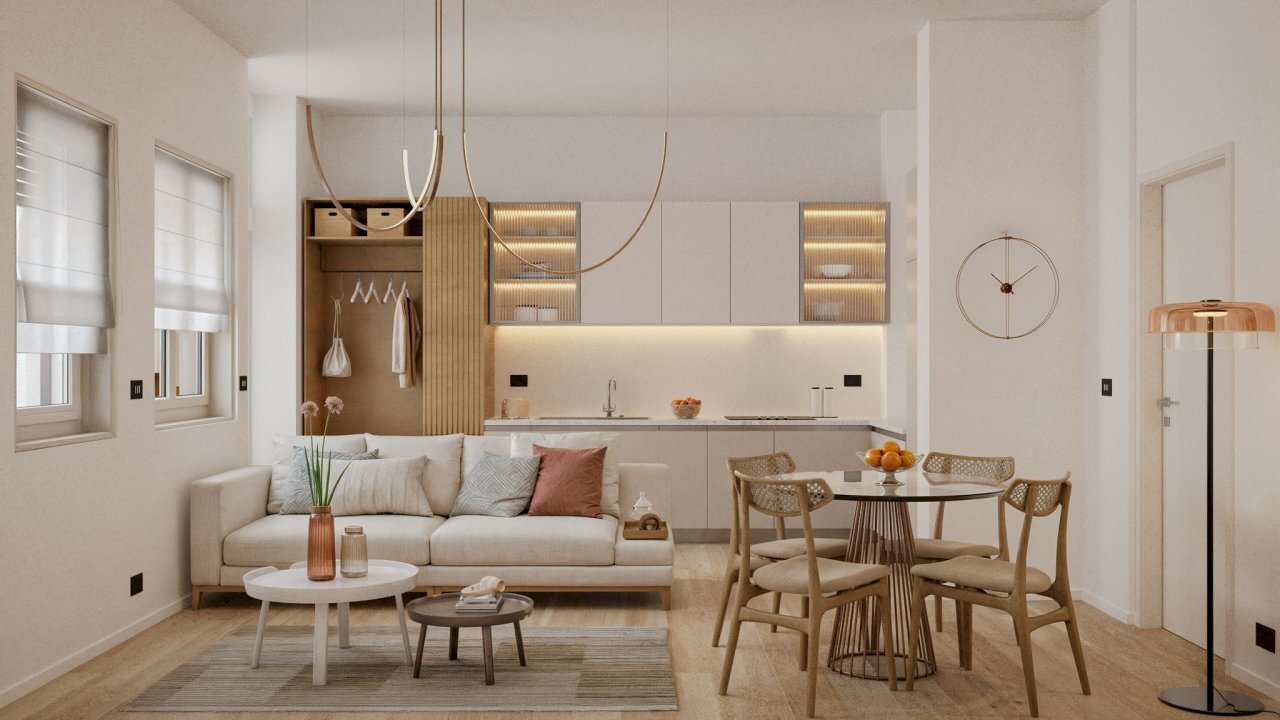 living - Three-room apartment Via Trento 33, Lissone - photo 3