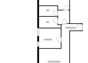 Planimetria - Three-room apartment Via Vittorio Veneto, Chiavari - photo 25