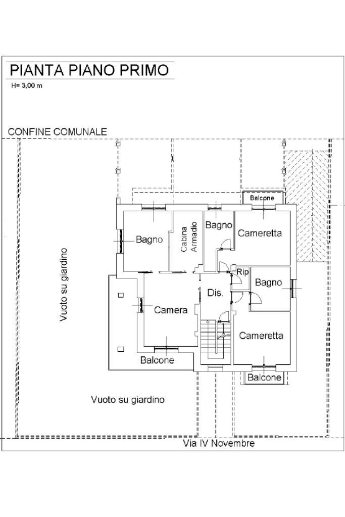 Villa Via IV Novembre, Beinasco - floor plans 1