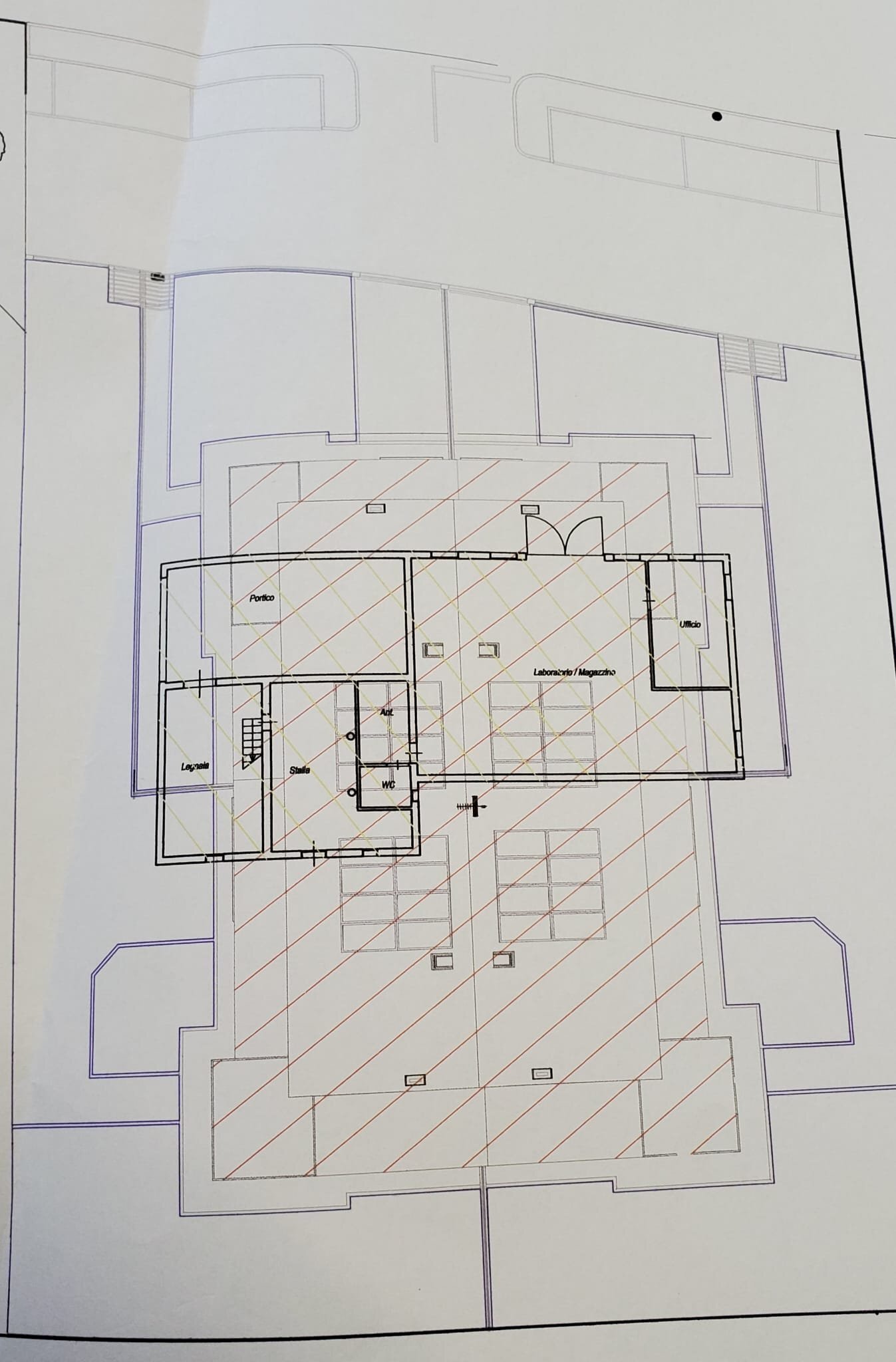 Building land Via Statale, 114, Castelvetro di Modena - floor plans 1
