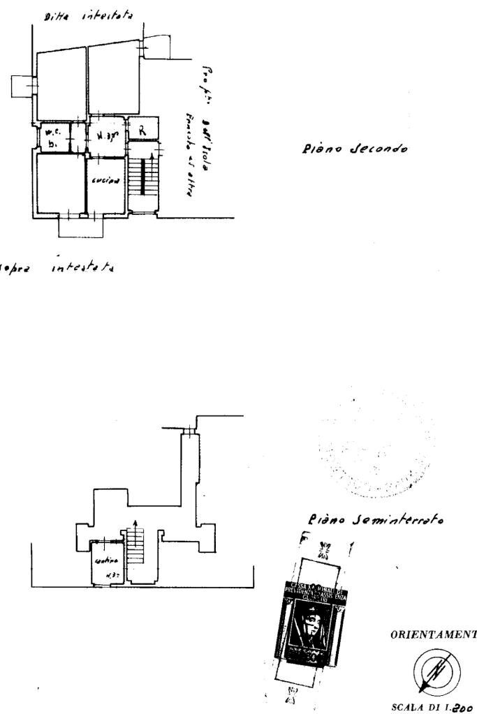 Four-room apartment Via Aurelia, Loano - floor plans 1
