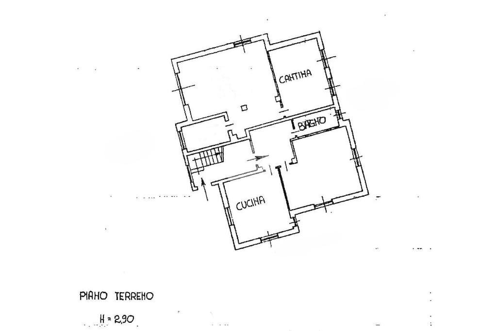 Villa Via Bruetto, Burolo - planimetria 1