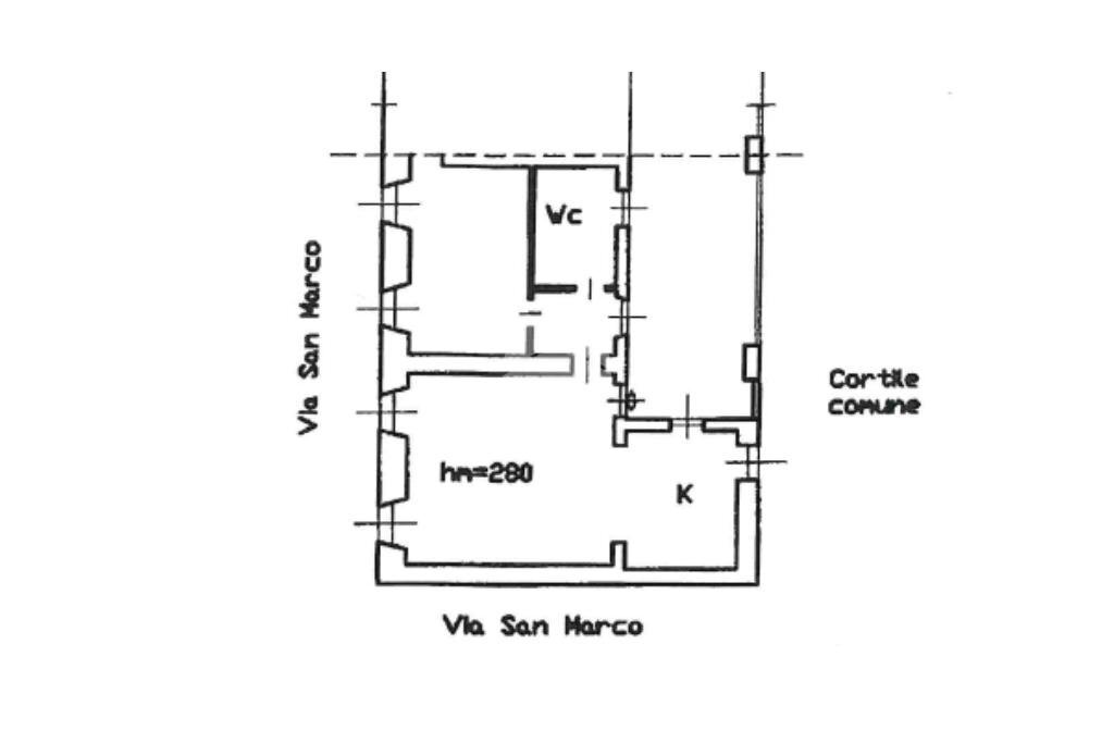 Two-room apartment Via Giosuè Carducci, Vittuone - floor plans 1