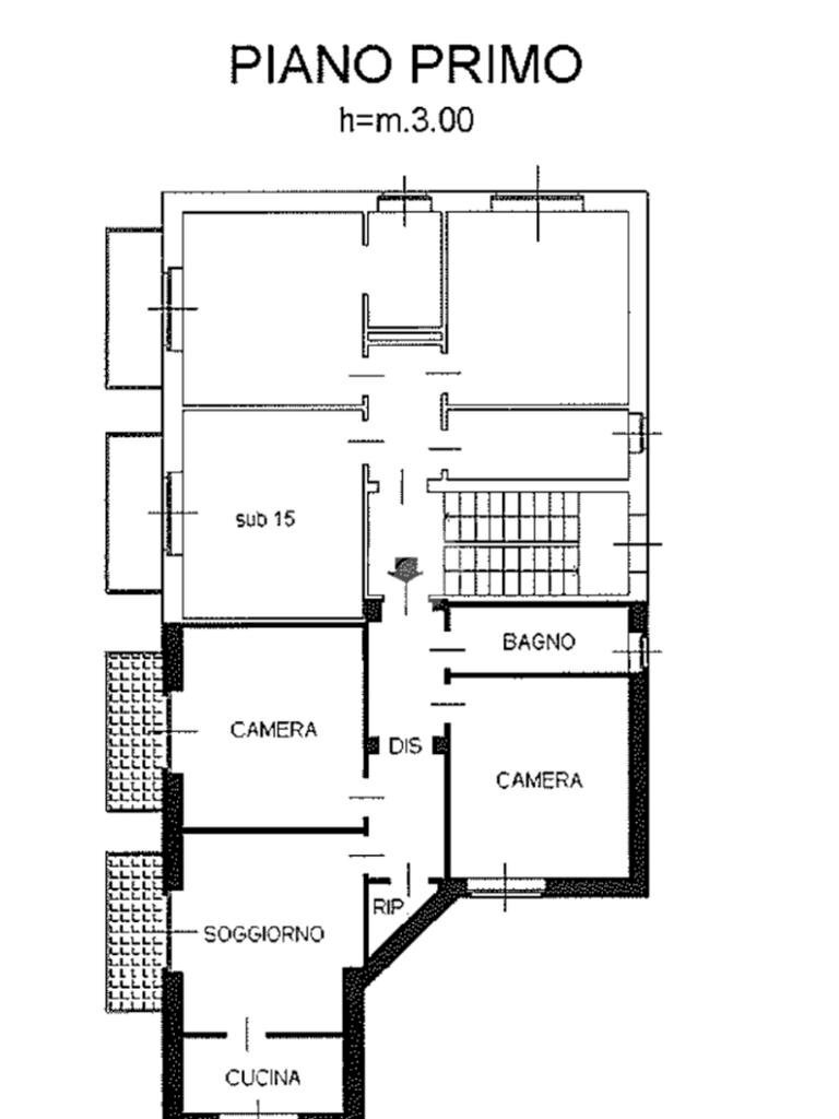 Trilocale Via roma, Ciriè - planimetria 1