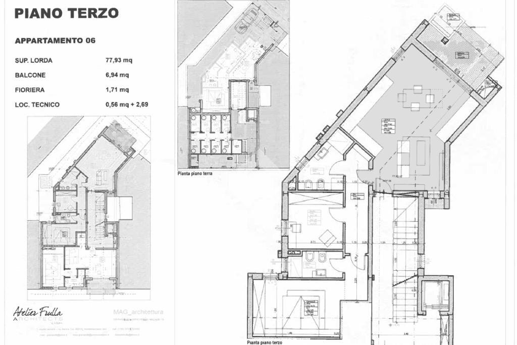 Apartment Via belvedere, Cattolica - floor plans 1