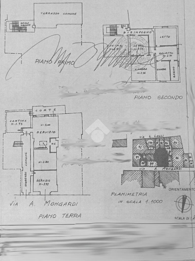 Appartamento Appartamento Via Mongardi, Riolo Terme - planimetria 1