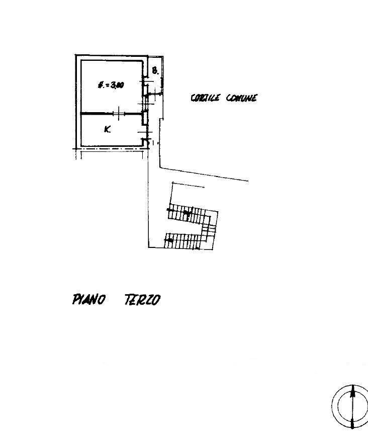 Foto 18 - Two-room apartment Via Pasquale Sottocorno, Milano - floor plans 1