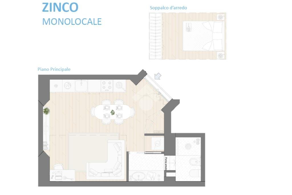 Appartamento Via delle Leghe, Milano - planimetria 1