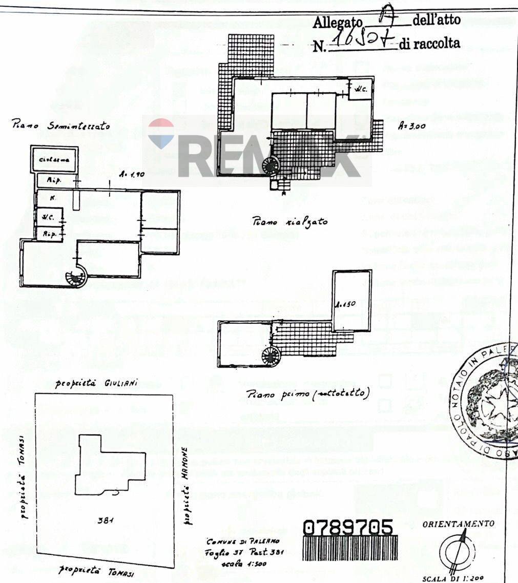 Pianta 2D - Villa Strada provinciale 1 bellolampo
 
7000, Palermo - planimetria 1