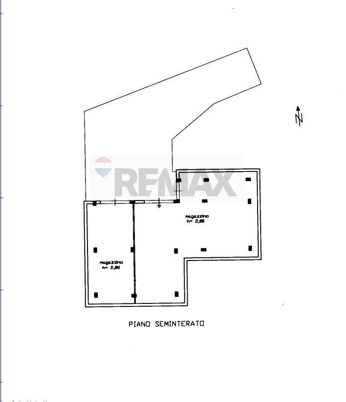 Pianta 2D - Commercial Premises Via Pulei
 
33, Mascalucia - floor plans 1