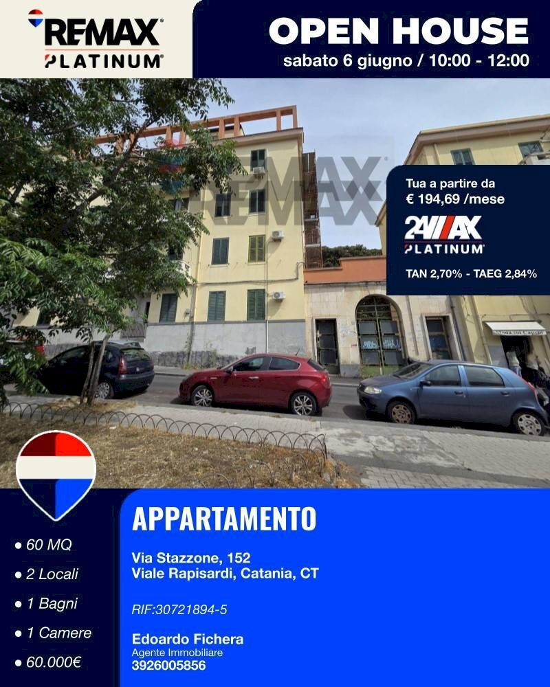Edificio all\'aperto - Two-room apartment Via Stazzone
 
152, Catania - photo 1