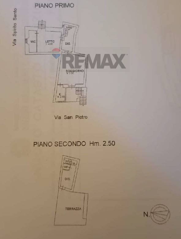 Pianta 2D - Casa indipendente Via San Pietro
 
5, Licodia Eubea - planimetria 1