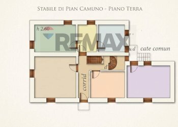 Pianta 2D - Semi-detached house Via Don Stefano Gelmi
 
41, Pian Camuno - photo 29