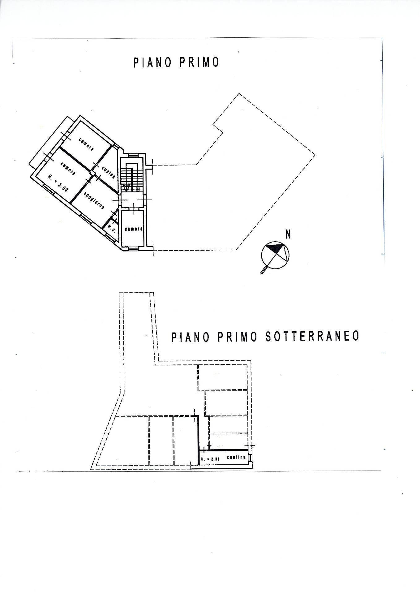 planimetria alloggio - Appartamento VIA QUADRONE, Mondovì - planimetria 1