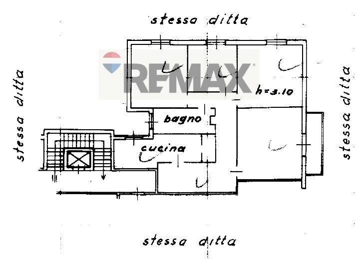 planimetria - Terreno non edificabile via Pomponio Torelli
 
35, Parma - planimetria 1